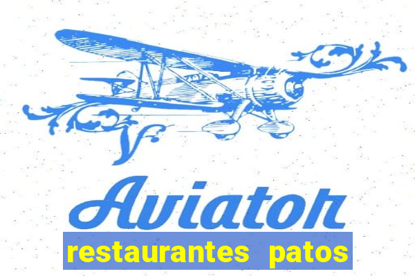 restaurantes patos de minas